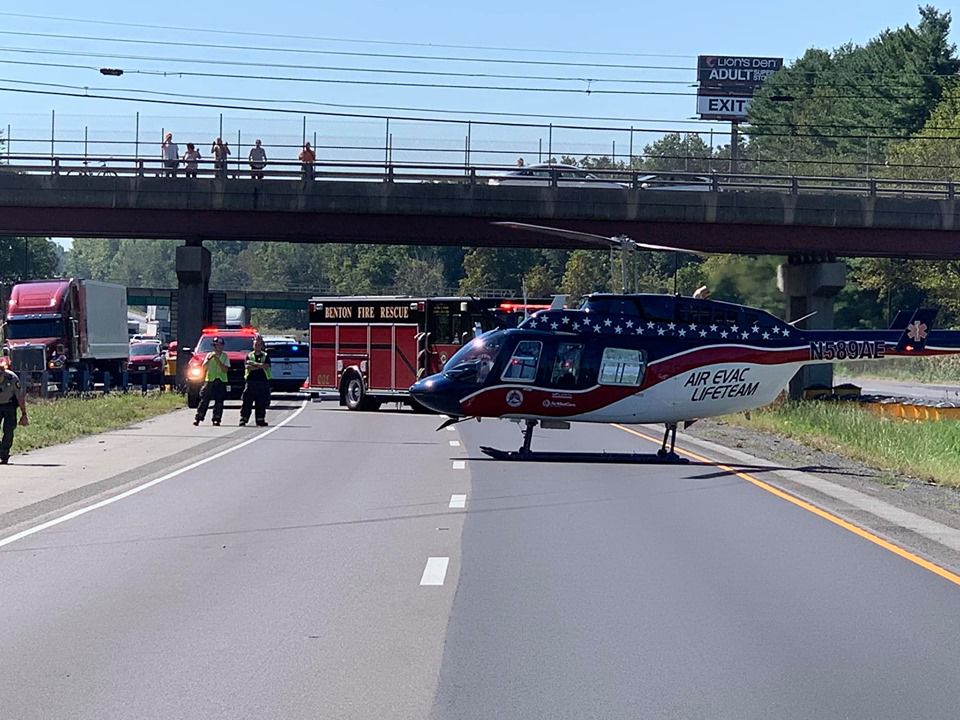 I-57 crash Franklin County IL